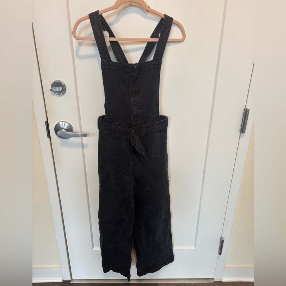 Free People Charcoal Denim Size W 4 Overalls